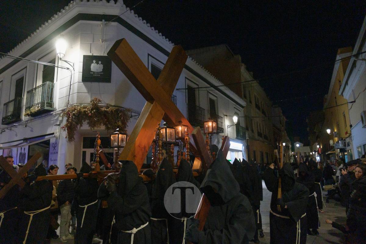 El eco de las cadenas rompe el silencio en la madrugada de Tomelloso