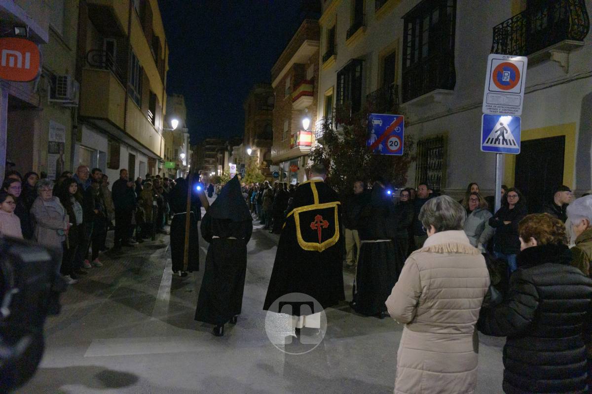 El eco de las cadenas rompe el silencio en la madrugada de Tomelloso