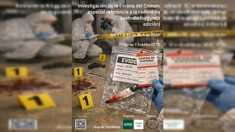 Investigar en la escena del crimen, el nuevo taller de la UNED de Tomelloso