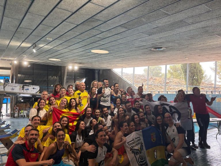Deporte y solidaridad: Tomelloso, sede del Torneo Benéfico Federado Máster Escuela de Nadadores