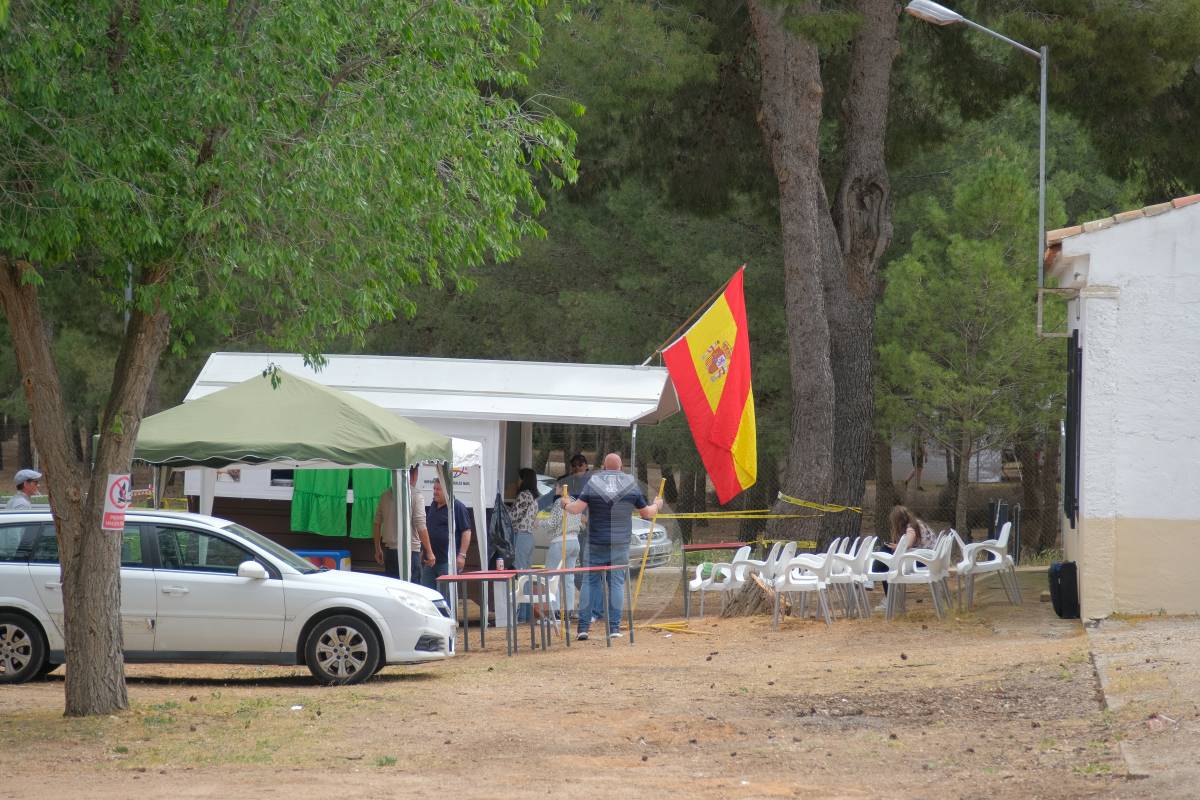 Pinilla se llena de romería en una mañana agradable de San Marcos