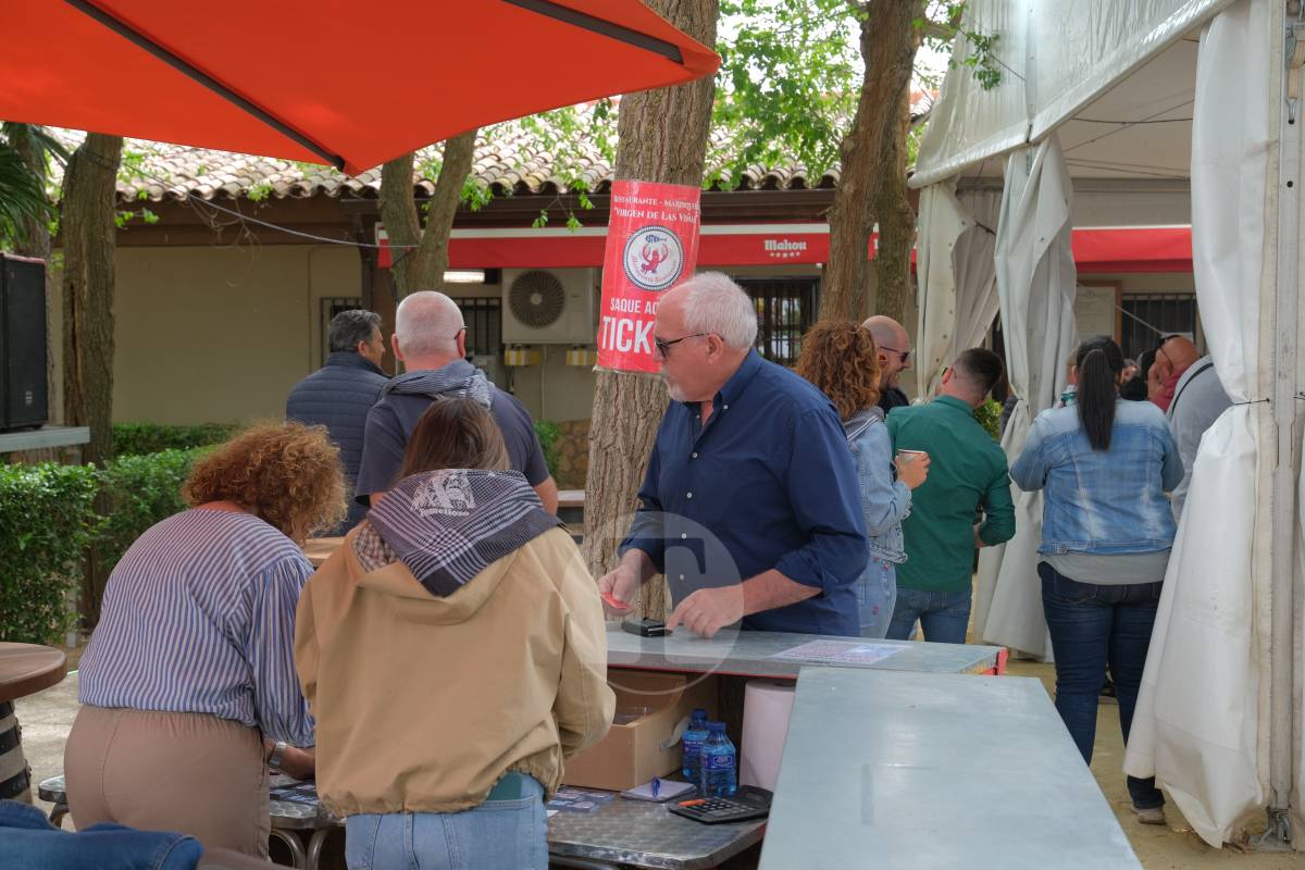 Pinilla se llena de romería en una mañana agradable de San Marcos
