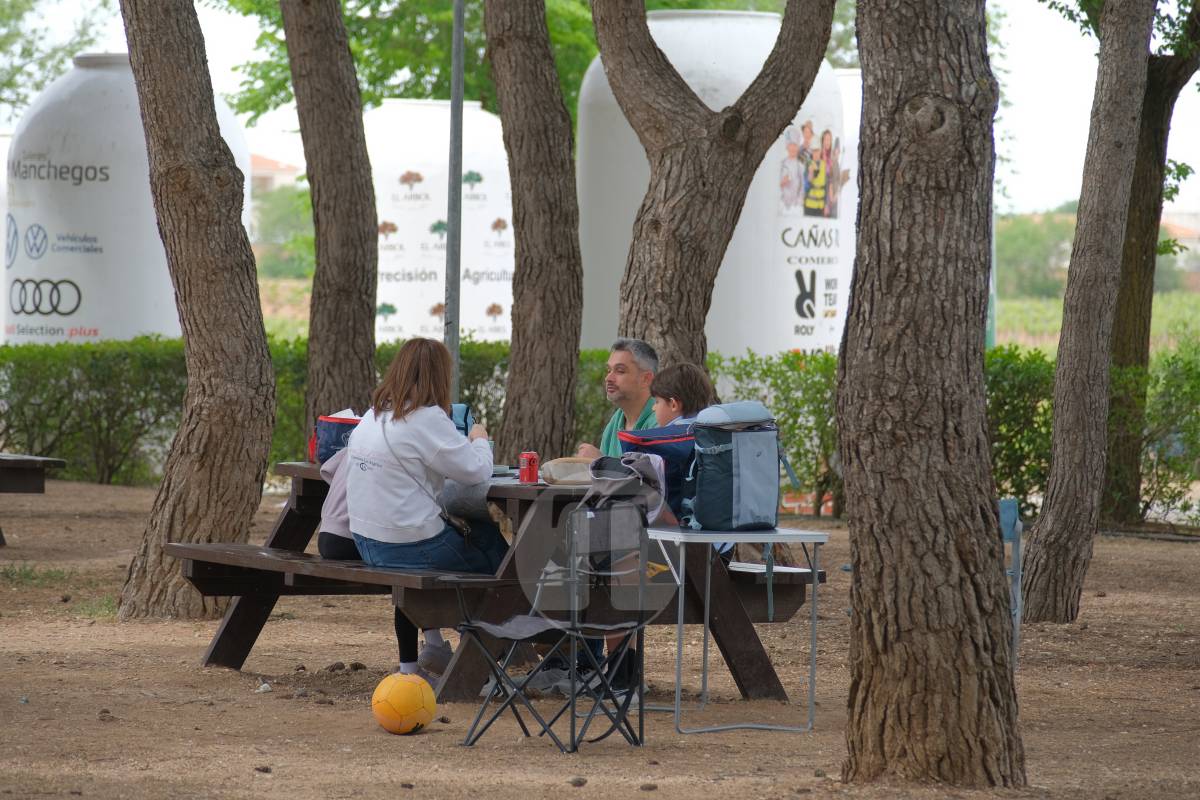 Pinilla se llena de romería en una mañana agradable de San Marcos