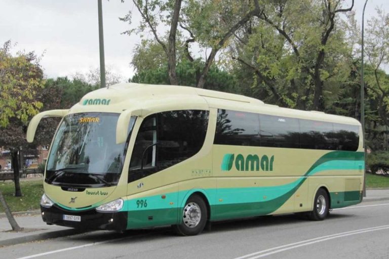 Cambios en las paradas de autobús con destino Madrid por la Romería en Tomelloso