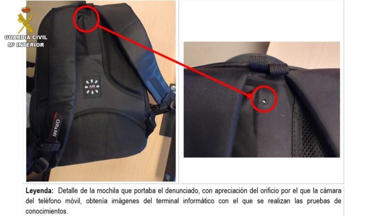 Pillado usando un ‘kit de espía’ para aprobar el examen de conducir en Tomelloso