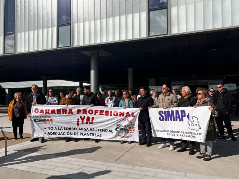 El Sindicato Médico de C-LM califica de “muy elevado” el seguimiento de la huelga