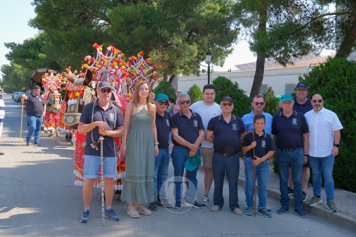 Los carreros de Tomelloso llenan de tradición el Día de la Región con su desfile de reata