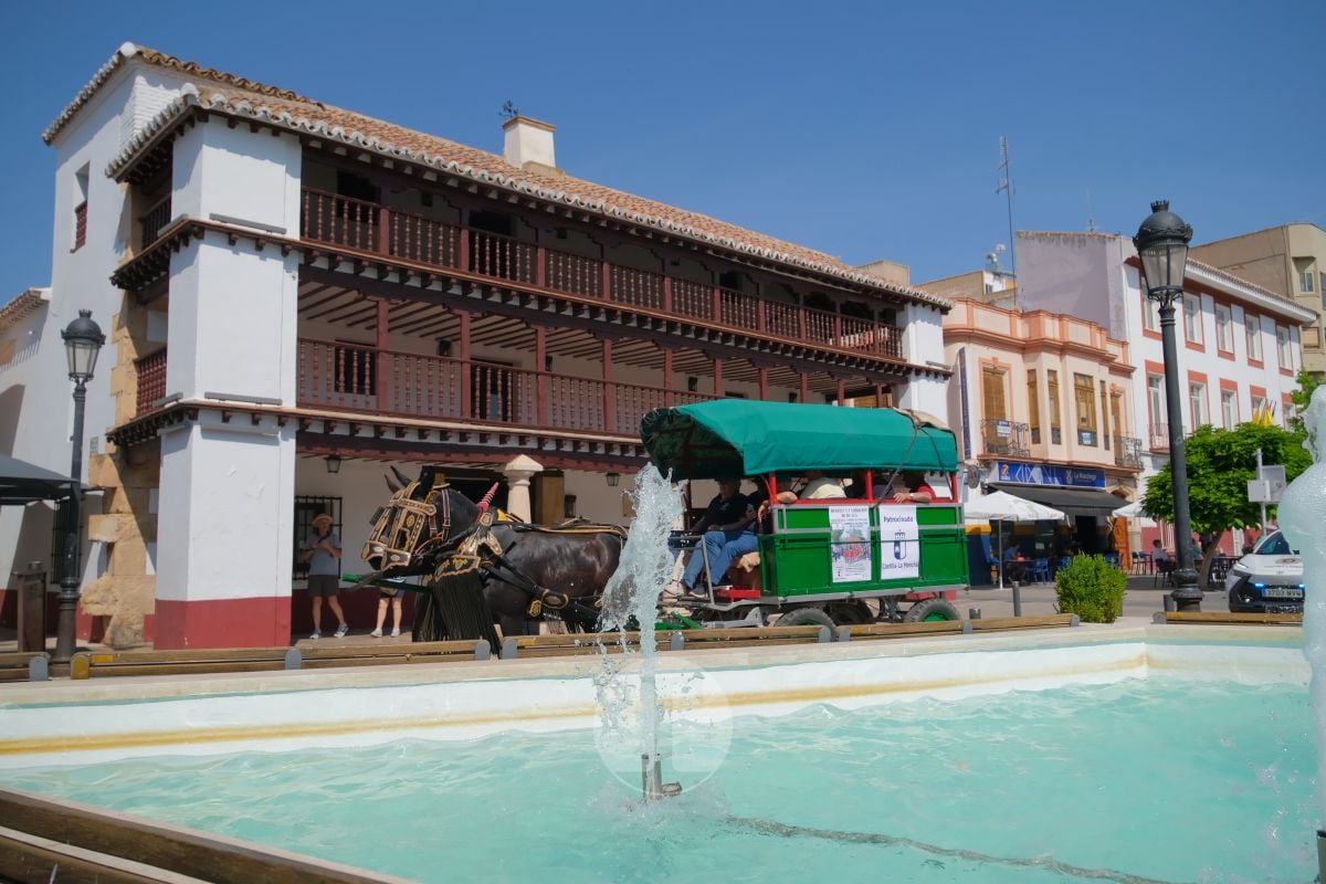 Los carreros de Tomelloso llenan de tradición el Día de la Región con su desfile de reata