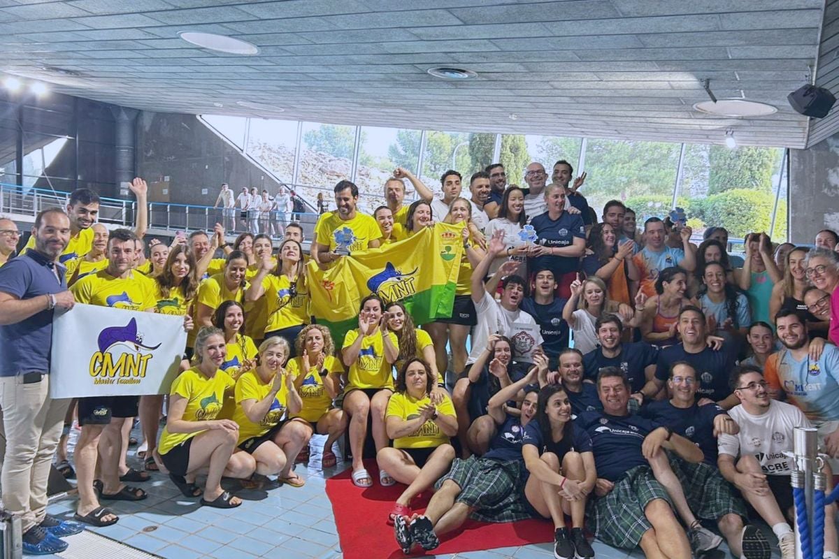 El Club Máster Natación Tomelloso se proclama subcampeón regional de Primera División