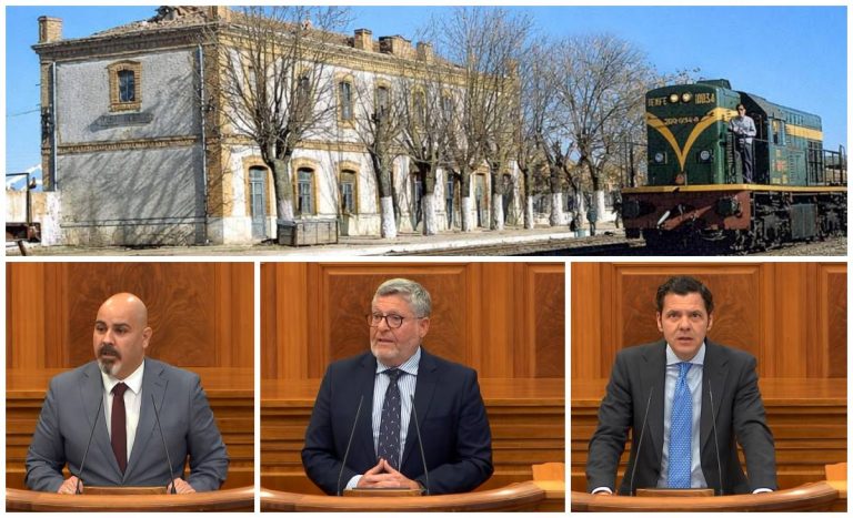 PSOE, PP y VOX coinciden en reclamar el tren para Tomelloso, pero discrepan sobre cómo lograrlo