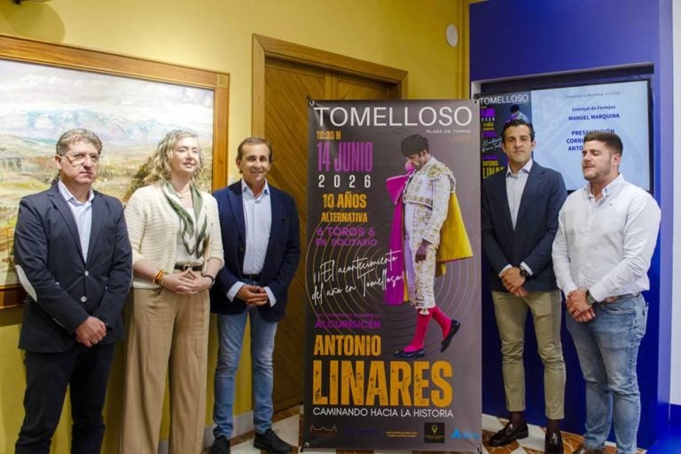 Antonio Linares presenta en Tomelloso su encerrona del 14 de junio: “Esta tarde es del pueblo”