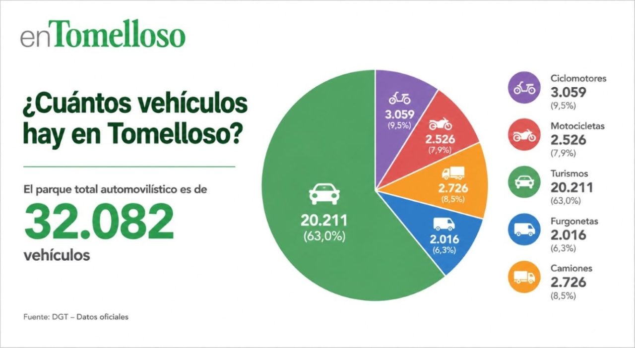 Más de 6 de cada 10 vecinos de Tomelloso tienen el carné de conducir, pero ¿cuántos no tienen la ITV en vigor?