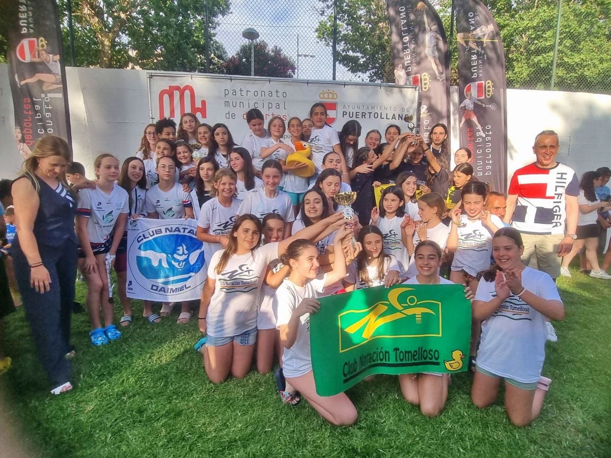 El Club Natación Tomelloso se proclama campeón provincial en Puertollano