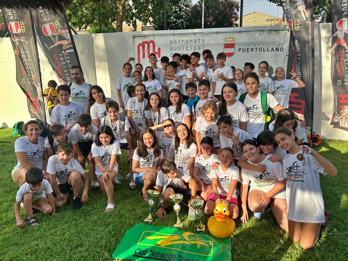 El Club Natación Tomelloso se proclama campeón provincial en Puertollano