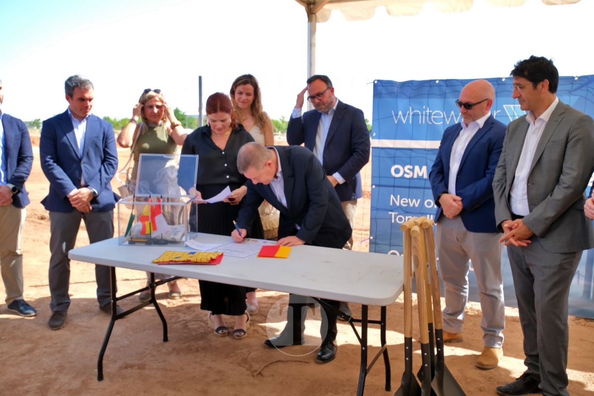 Whitewater invertirá más de 3 millones de euros en Tomelloso para ampliar su producción y crear más de 120 empleos