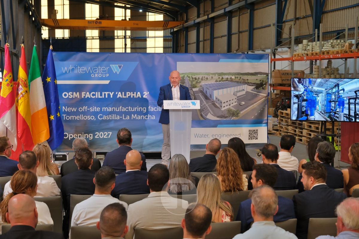 Whitewater invertirá más de 3 millones de euros en Tomelloso para ampliar su producción y crear más de 120 empleos