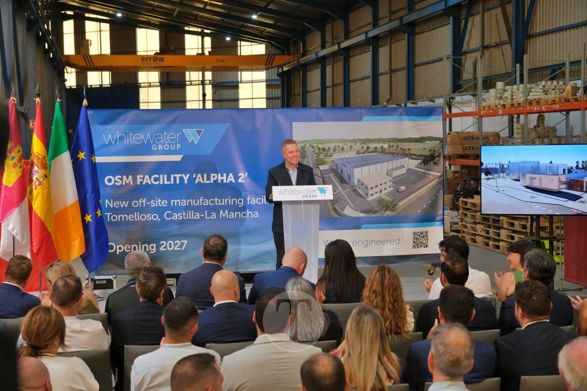 Whitewater invertirá más de 3 millones de euros en Tomelloso para ampliar su producción y crear más de 120 empleos
