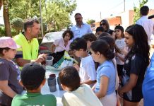 Escolares de seis centros de Tomelloso participan en una yincana educativa por el Día del Medio Ambiente