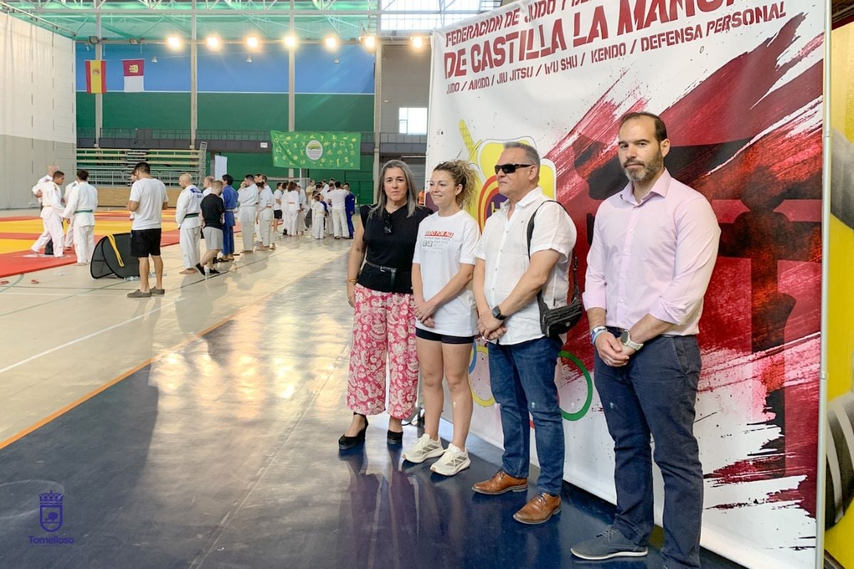 Tomelloso reúne a decenas de participantes en el Campeonato de España para Ciegos y el Open de Judo para Personas con Discapacidad
