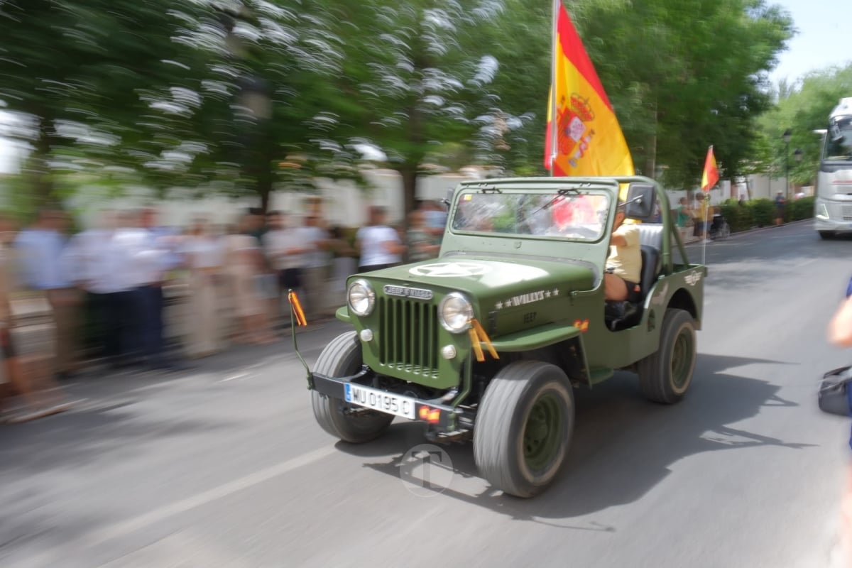 Tomelloso celebra San Cristóbal con un desfile de unos 120 camiones y vehículos