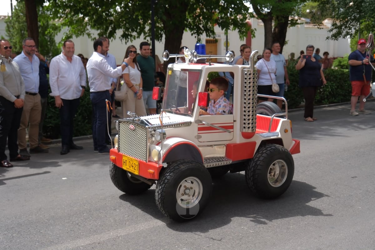 Tomelloso celebra San Cristóbal con un desfile de unos 120 camiones y vehículos