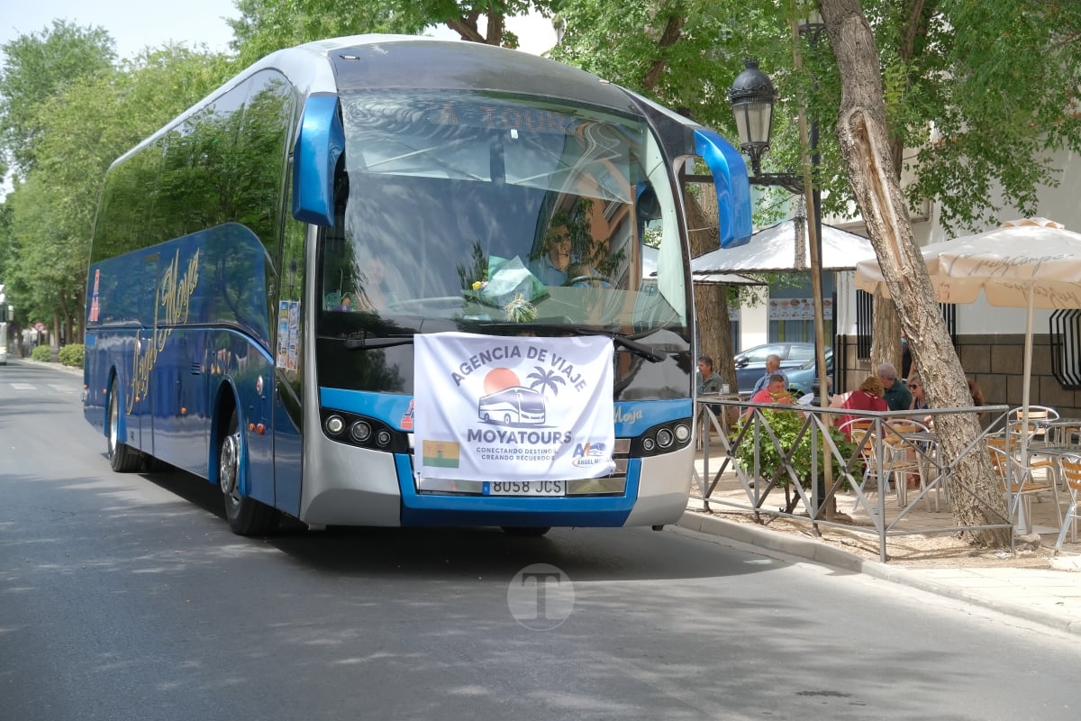 Tomelloso celebra San Cristóbal con un desfile de unos 120 camiones y vehículos