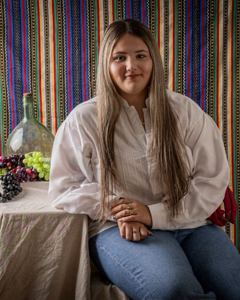 Cortés María, Carmen, Nayara, Ainhoa y Raúl, madrinas y padrino de la Feria de Tomelloso 2026