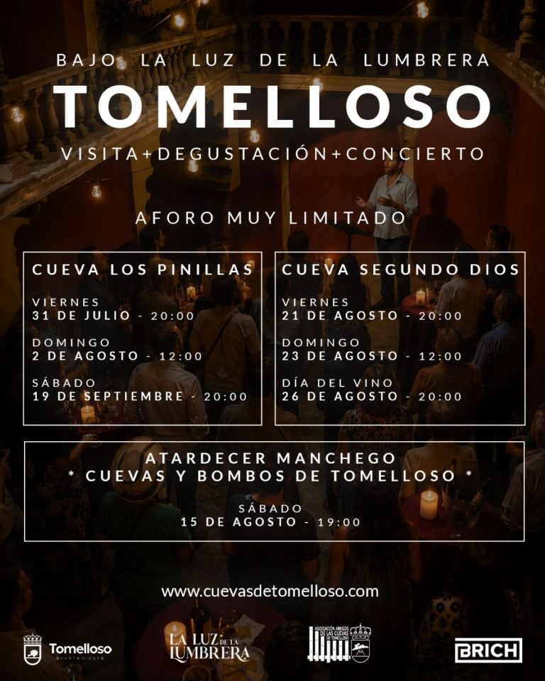 Tomelloso volverá a abrir sus cuevas este verano con conciertos, catas y visitas guiadas