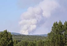 El incendio de La Mierla alcanza las 32.000 hectáreas, aunque avanza ya con menor velocidad