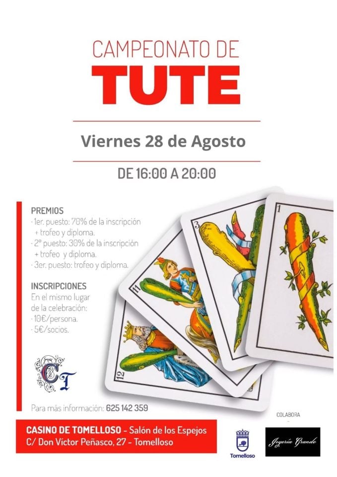 El Casino de Tomelloso recupera sus tradicionales torneos de mesa durante la Feria 2026