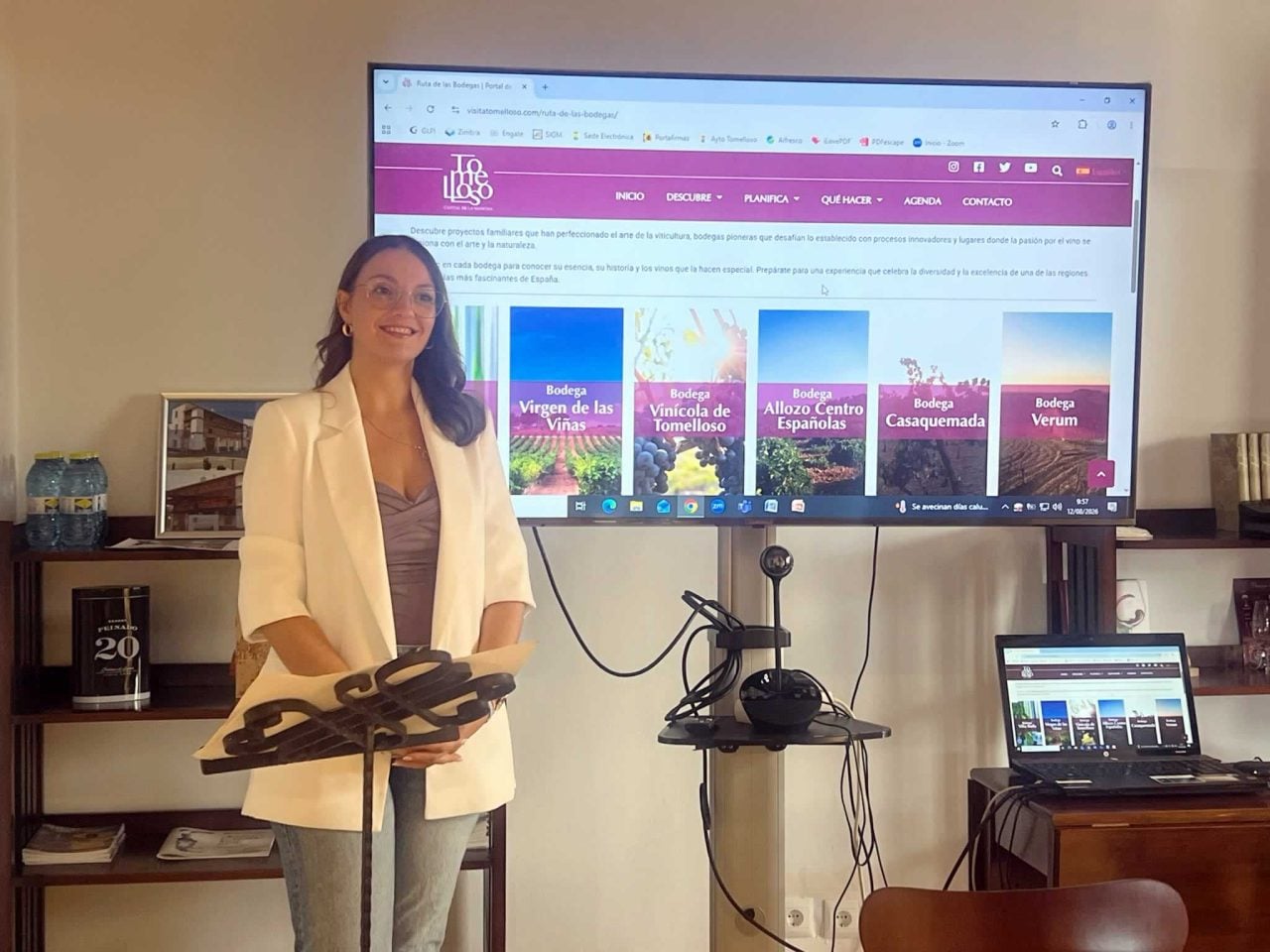 Tomelloso abre sus bodegas al visitante con una nueva experiencia inmersiva y digital