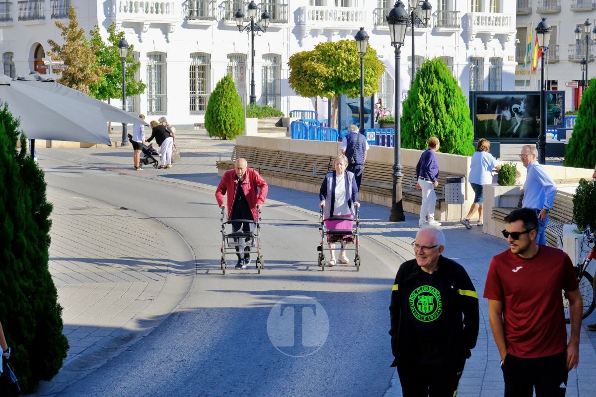 Cientos de vecinos disfrutan en Tomelloso de una multitudinaria jornada del Día de la Bici