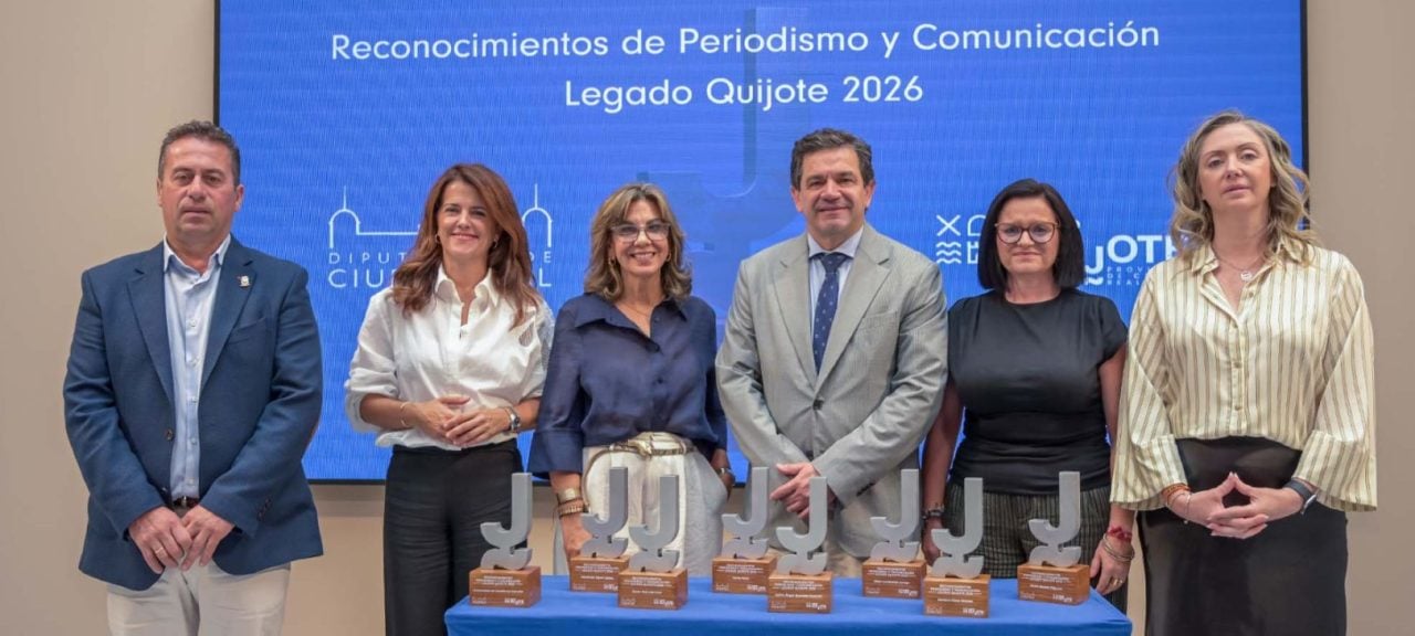 Jaime Quevedo, reconocido por una vida dedicada al periodismo, los libros y la cultura de Tomelloso