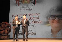 Eurocaja Rural entrega el galardón ‘Mejor Texto de Autor Español’ en los XXXIV Premios Teatro de Rojas
