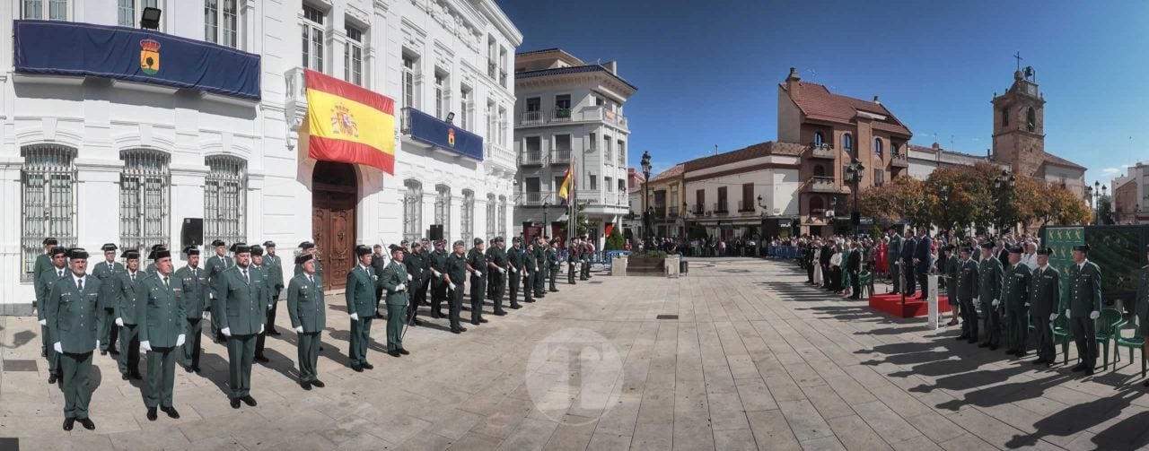Tomelloso entrega su Medalla de Oro a la Guardia Civil por 161 años de servicio a la ciudad