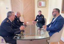 Cambios en la cúpula de la Policía Nacional: el nuevo jefe de Castilla-La Mancha visita Tomelloso