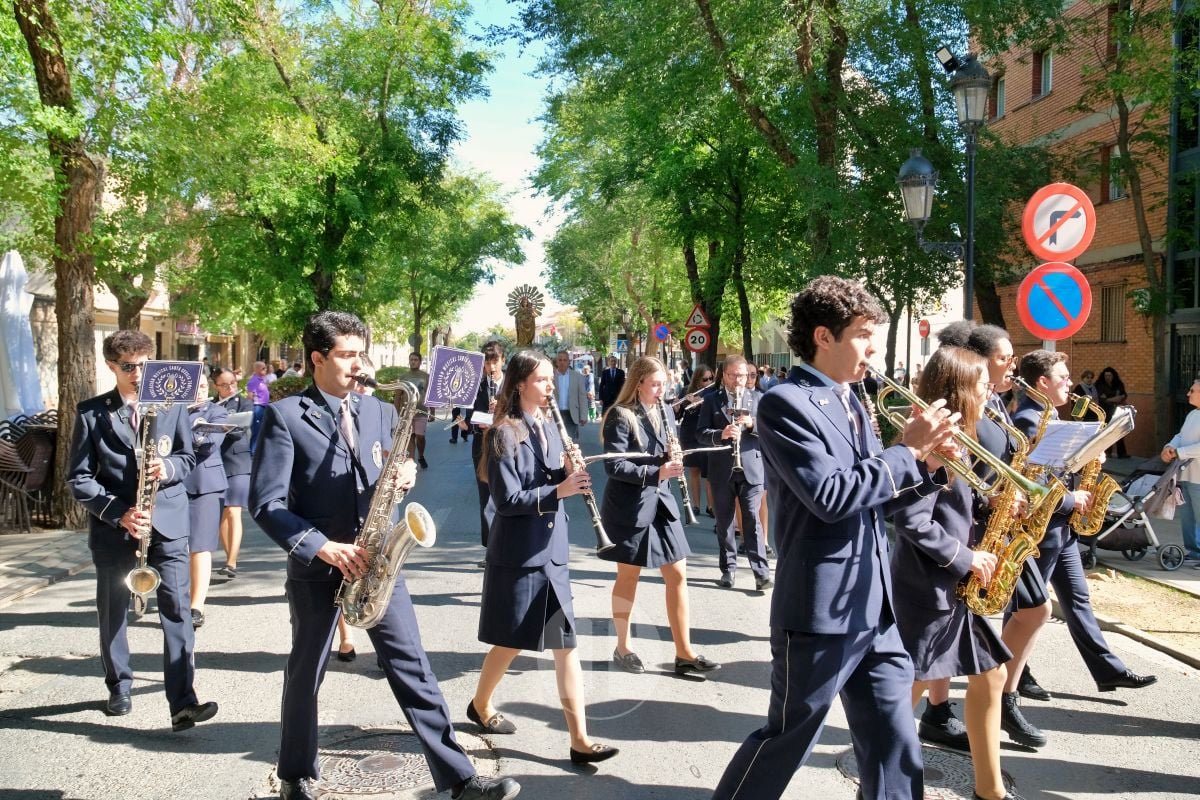 El Barrio del Pilar de Tomelloso celebra su día grande con la misa de campaña y la procesión de su patrona