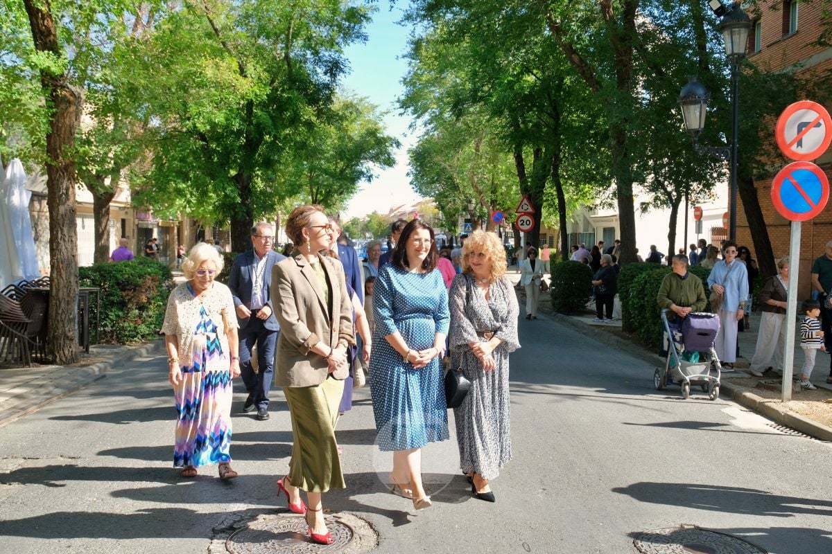 El Barrio del Pilar de Tomelloso celebra su día grande con la misa de campaña y la procesión de su patrona