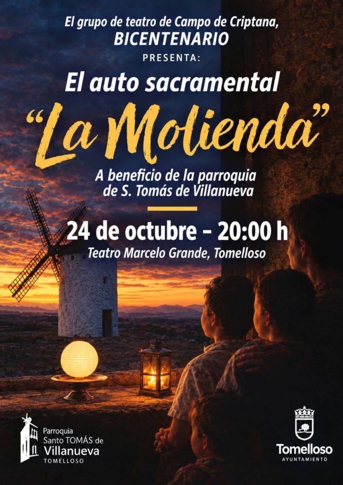 Santo Tomás de Villanueva celebra 70 años en Tomelloso con una exposición, actividades infantiles y teatro