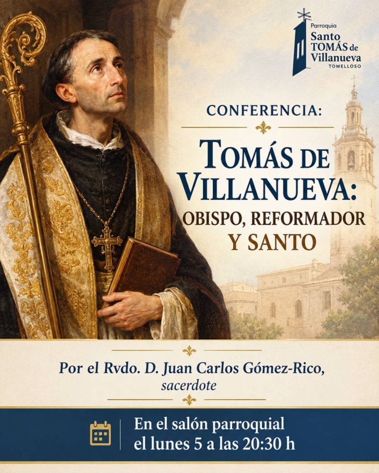 Santo Tomás de Villanueva celebra 70 años en Tomelloso con una exposición, actividades infantiles y teatro