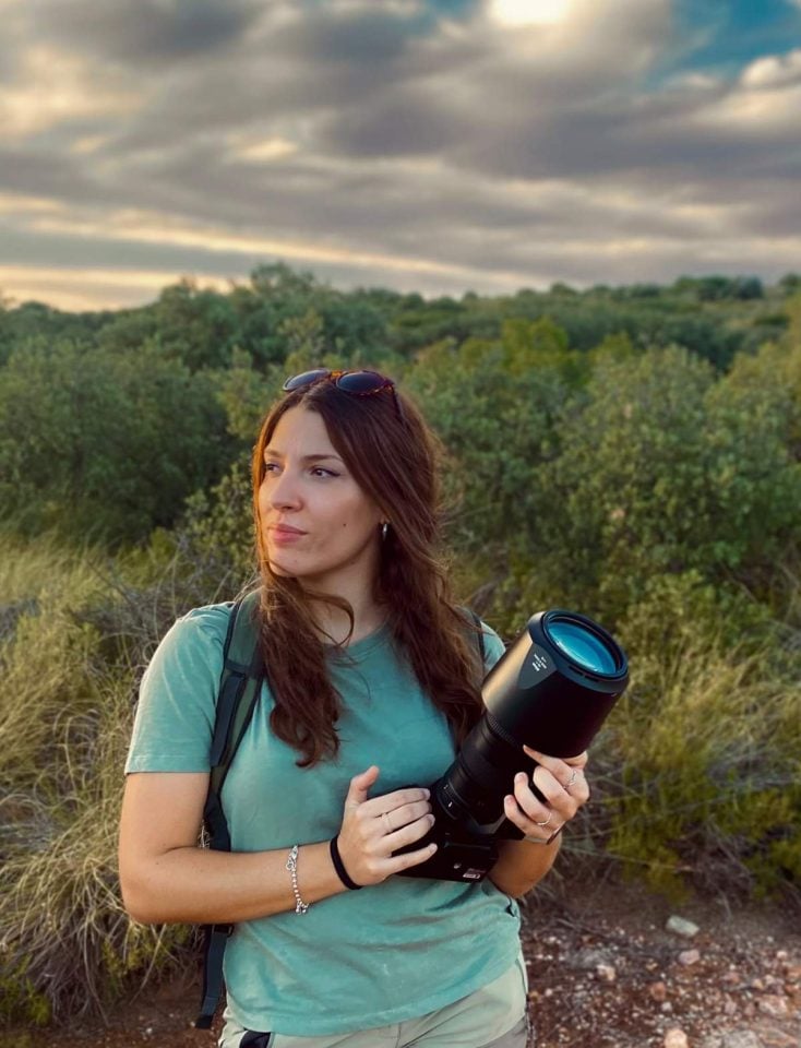Siete meses tras la pista del lince ibérico: Raquel Sánchez, una profesora de Tomelloso consigue fotografiarlo en libertad
