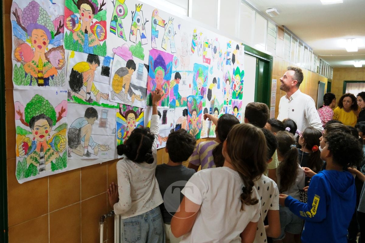 El CEIP San Isidro acerca el patrimonio de Tomelloso a sus alumnos con el proyecto ‘Uvas y Letras’
