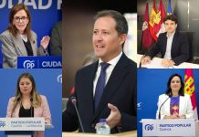 Los cinco cabezas de lista del PP al Congreso por Castilla-La Mancha: Fúnez, Velázquez, Itziar Asenjo, Francisco Navarro y Raquel Oliver