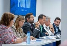 Núñez acusa a Page de trabajar para mantener a Sánchez en La Moncloa pese a sus críticas públicas